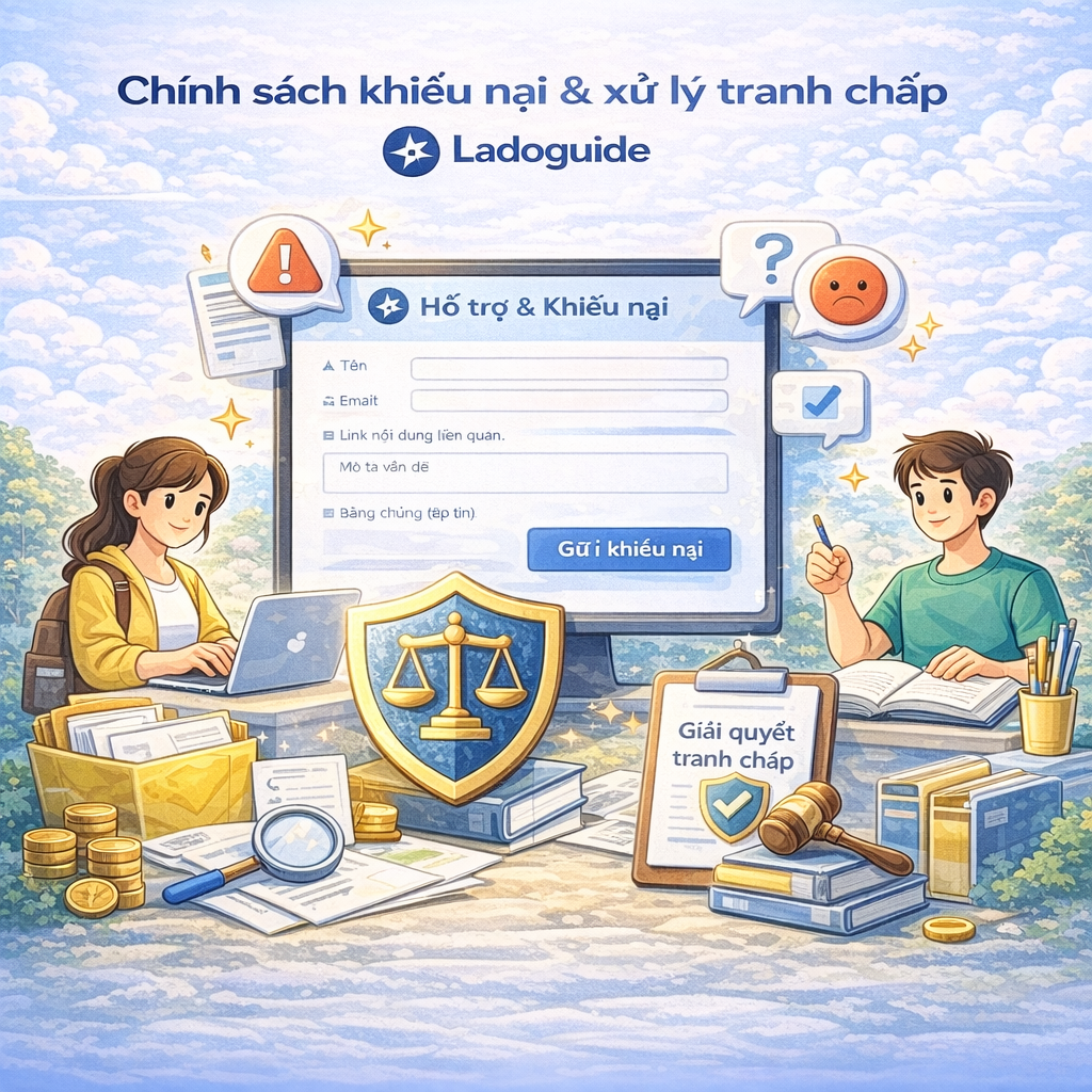 Chính sách khiếu nại & xử lý tranh chấp