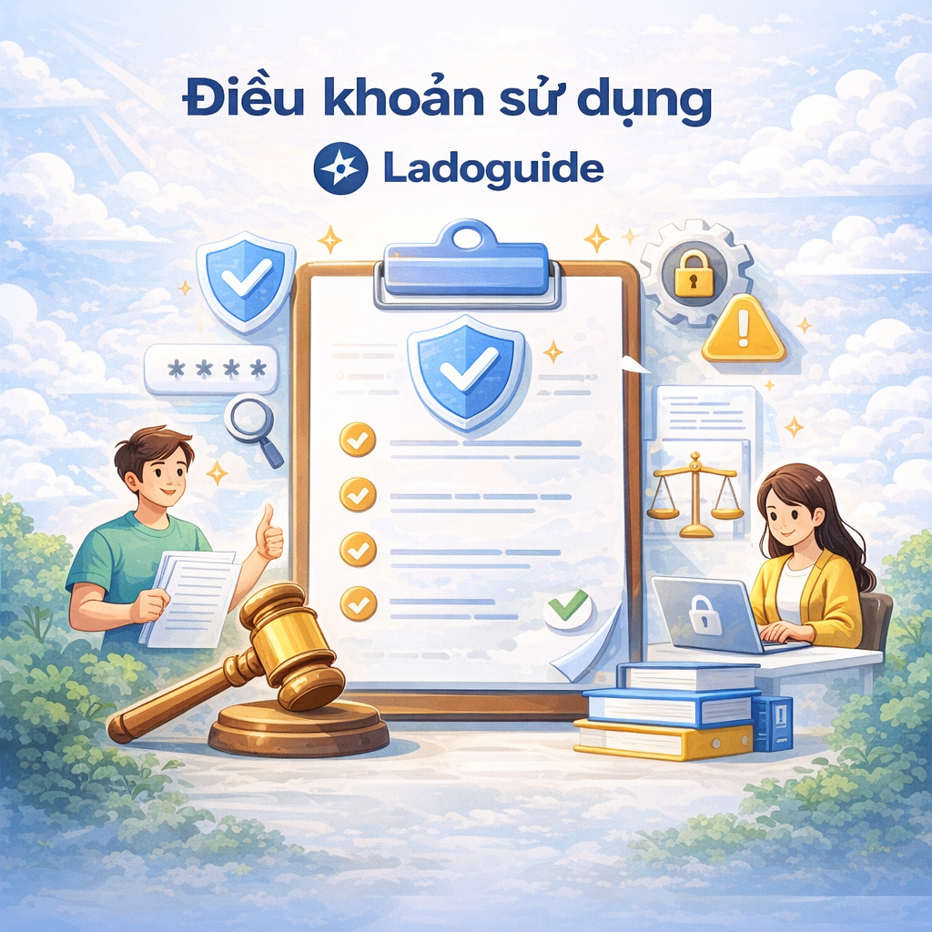 Điều khoản sử dụng nền tảng Ladoguide