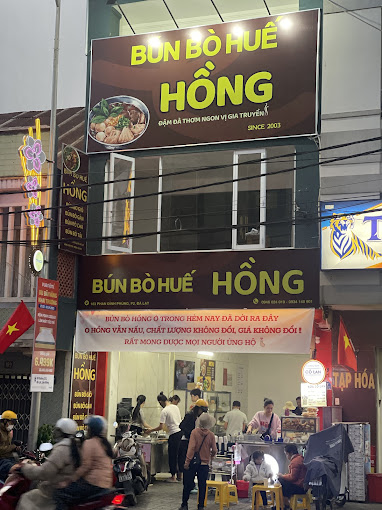 Bún bò Huế Hồng Đà Lạt