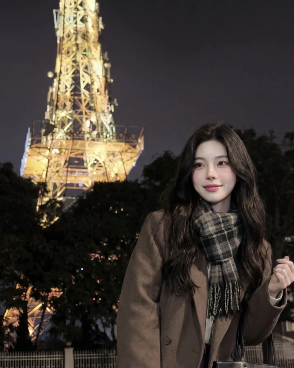 check-in chụp ảnh tháp Eiffel Paris ở Đà Lạt 4