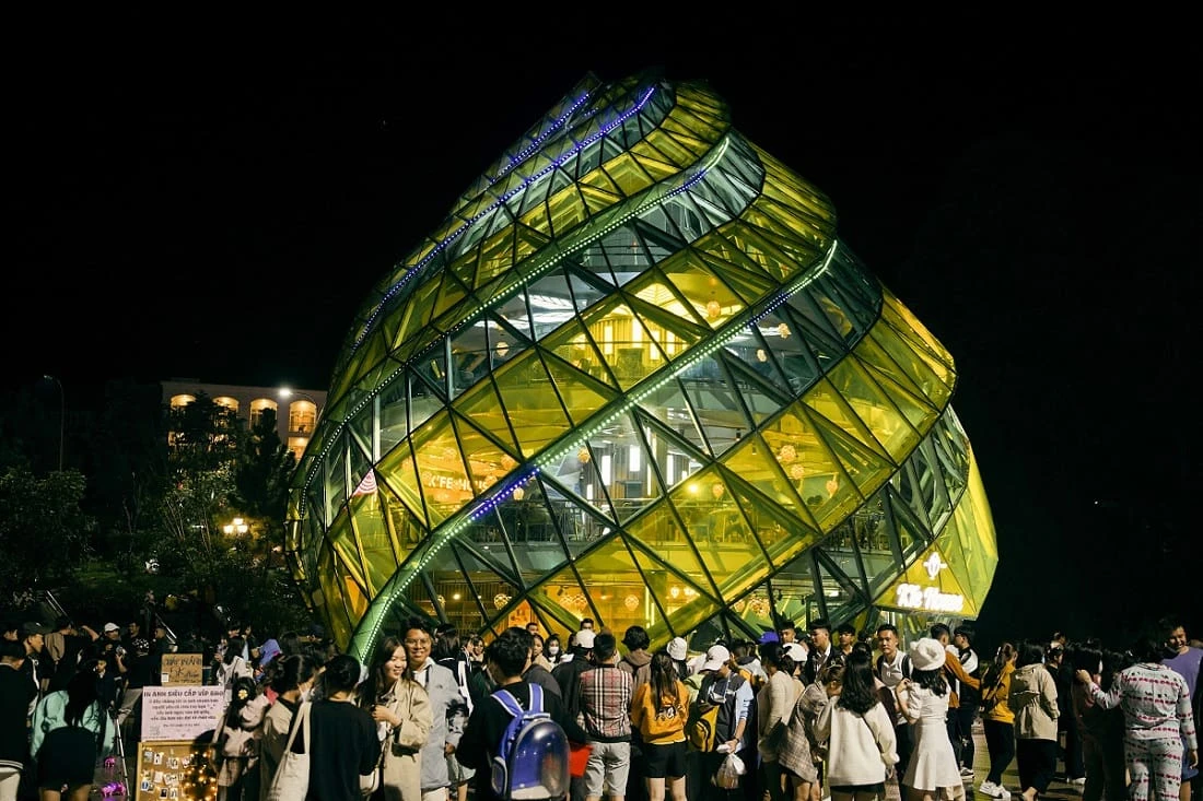 check-in Quảng trường Lâm Viên Đà Lạt 3