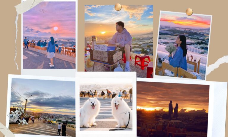 Xóm lèo địa điểm ngắm hoàng hôn cực chill của Đà Lạt