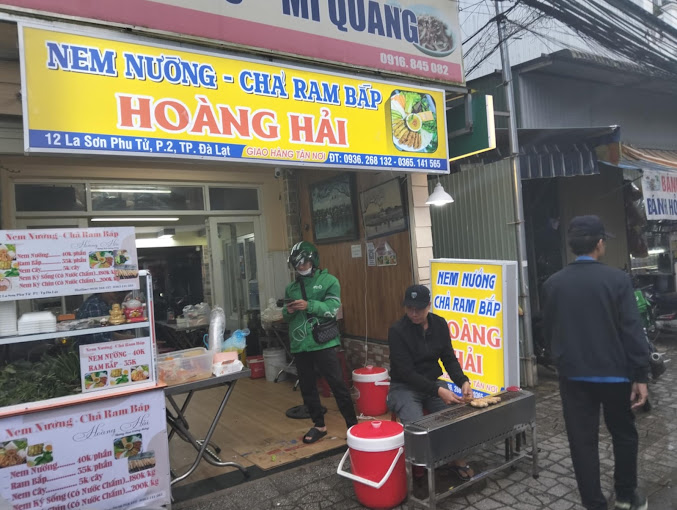 Nem Nướng - Chả Ram Bắp Hoàng Hải Đà Lạt